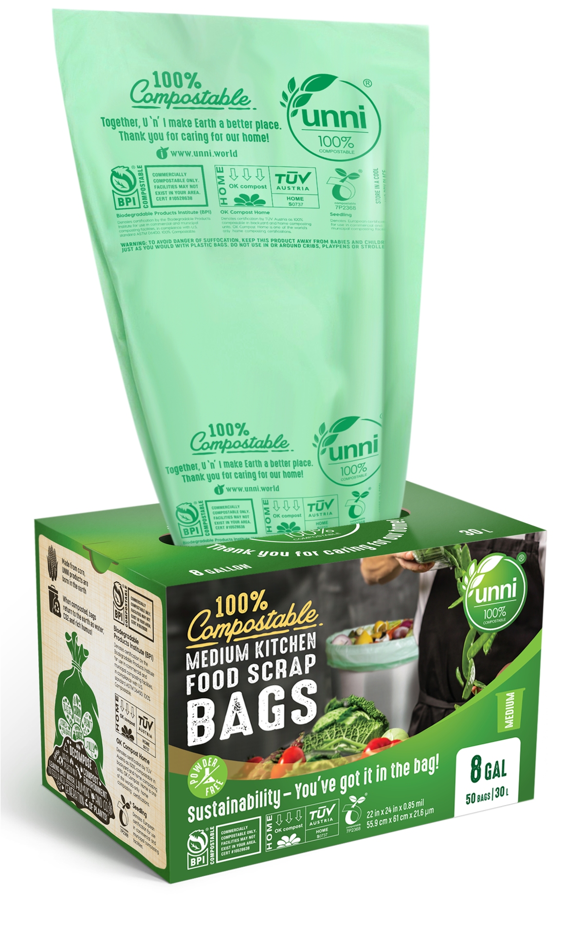 The 7 Best Biodegradable trash bags brands for your Sustainable Kitchen