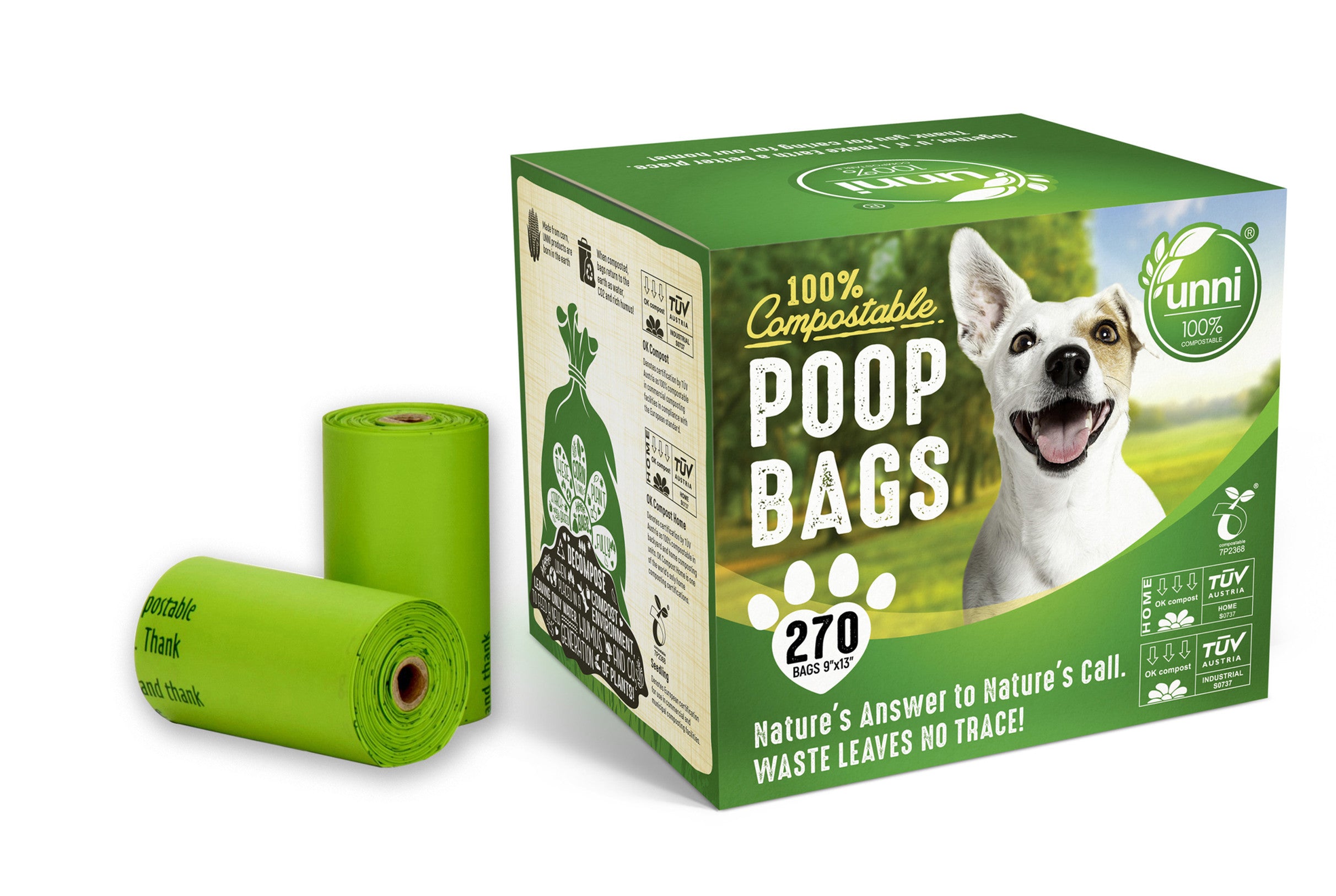 Dog cleanup shop bags